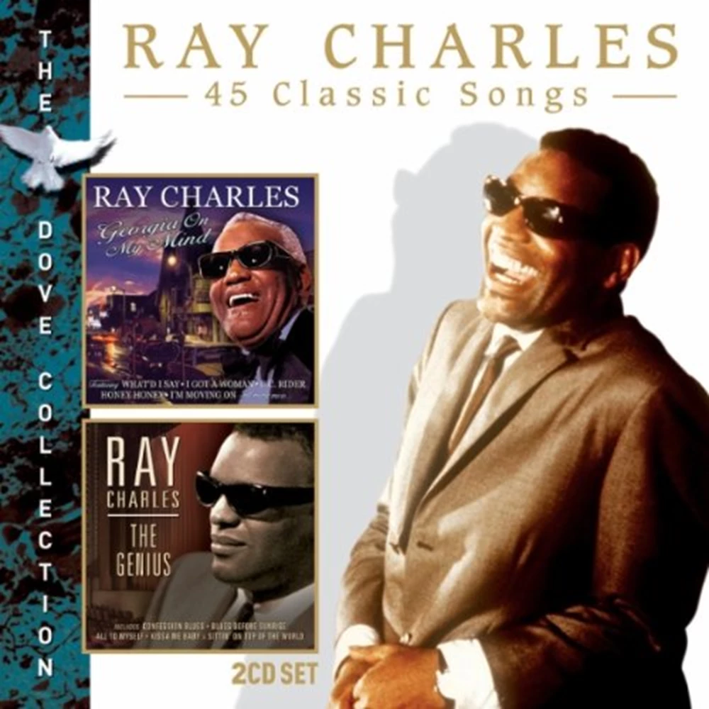 Ray Charles - 45 Classic Songs CD (2005) Audio Quality Guaranteed Amazing Value