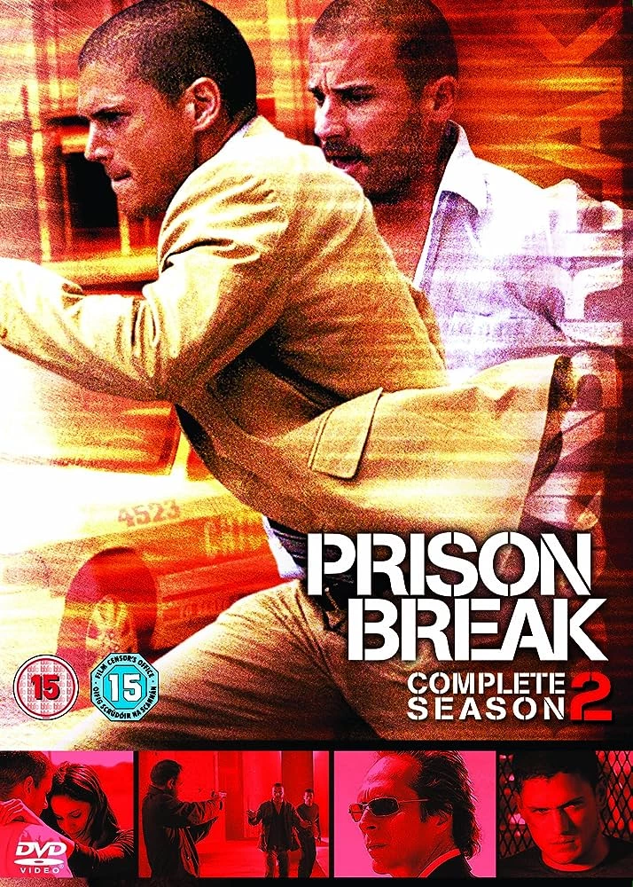 Prison Break - Season 2 DVD Crime (2007) Wentworth Miller Quality Guaranteed