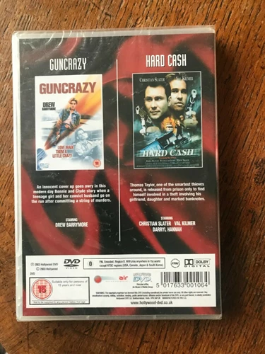 Guncrazy / Hard Cash DVD Action & Adventure (2003) Val Kilmer Quality Guaranteed