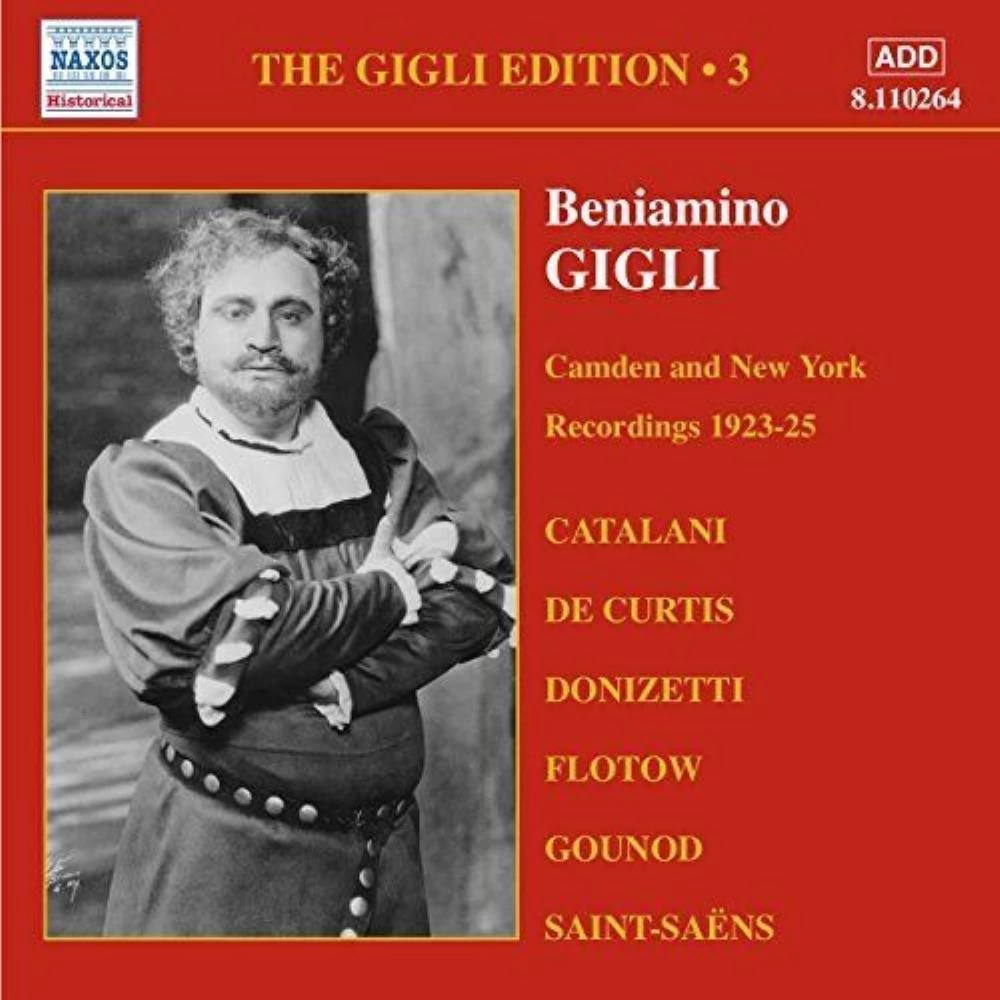 Beniamino Gigli - Gigli Edition, Vol 3 CD (2004) Audio Quality Guaranteed