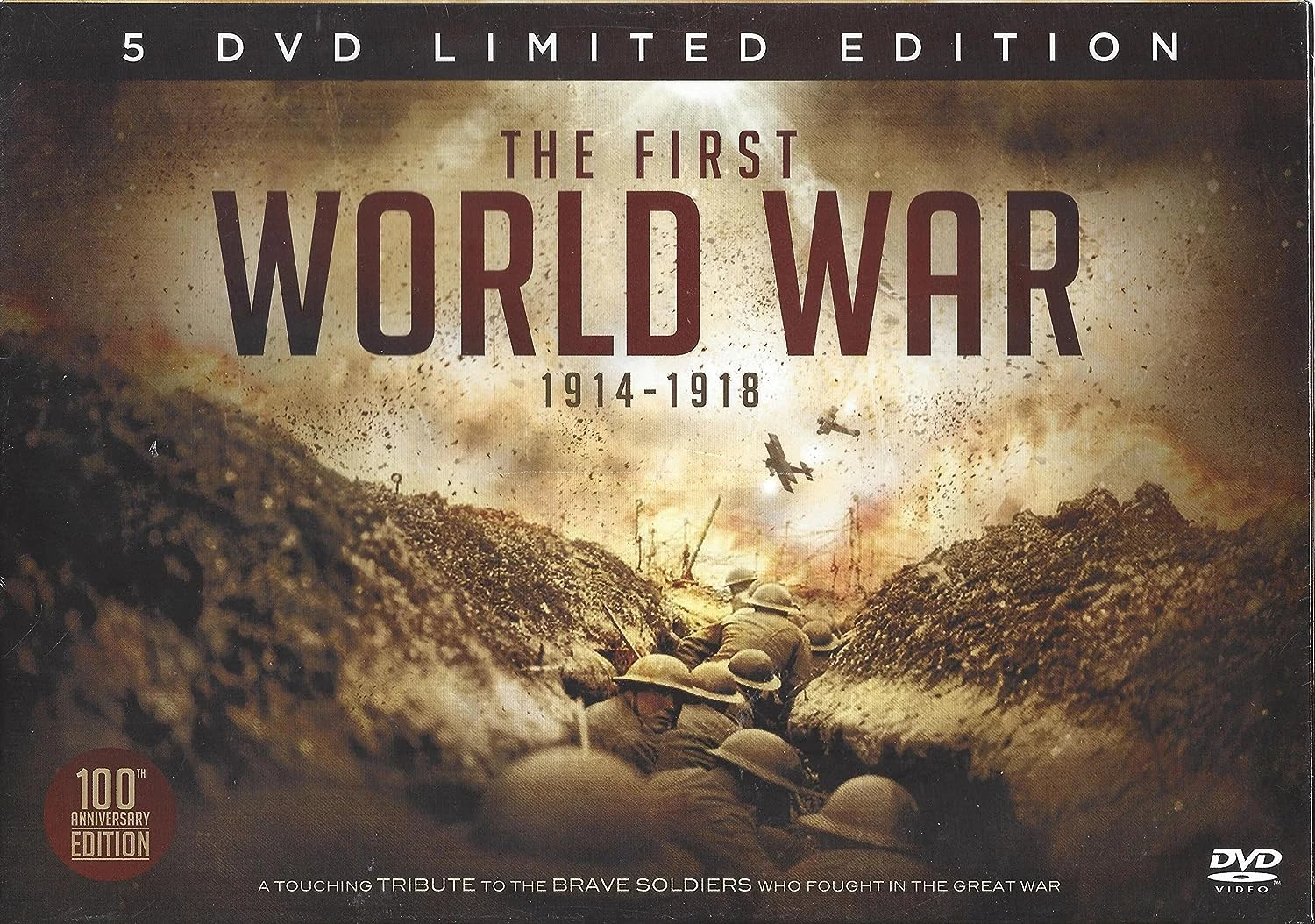 The First World War 1914-1918 DVD Documentary New Quality Guaranteed