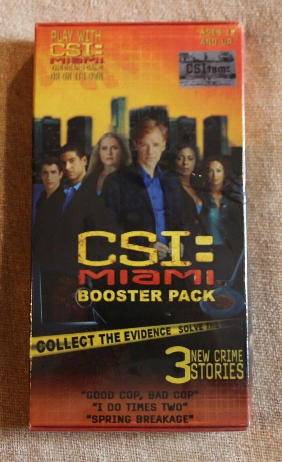 CSI: Miami Booster Pack - Play On Its Own or WithThe Board Game