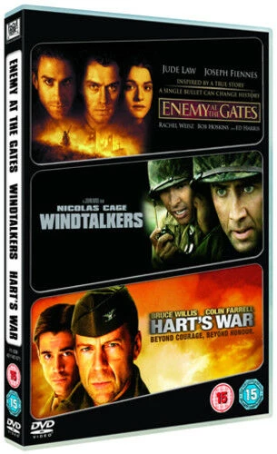 Enemy At The Gates/Windtalkers/Hart's War DVD WAR (2009) Bruce Willis