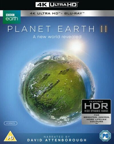 Planet Earth II Blu-ray (2016) Sir David Attenborough Quality Guaranteed