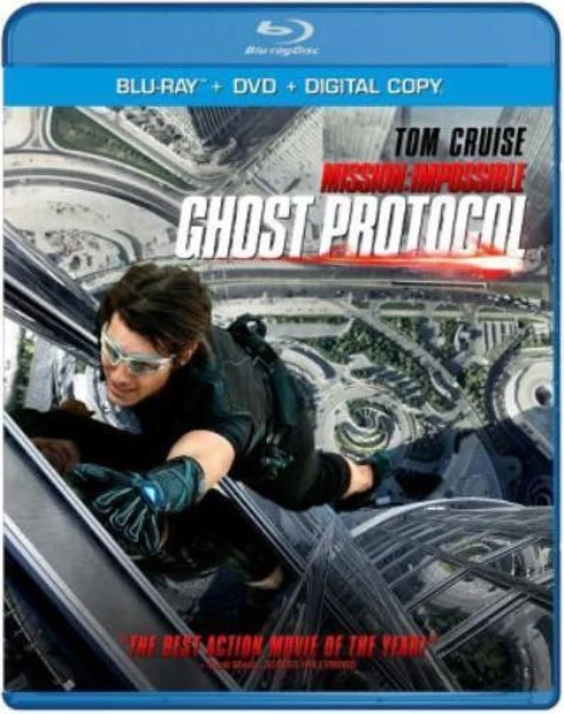 Mission Impossible - Ghost Protocol Blu-ray (2011) Tom Cruise Quality Guaranteed