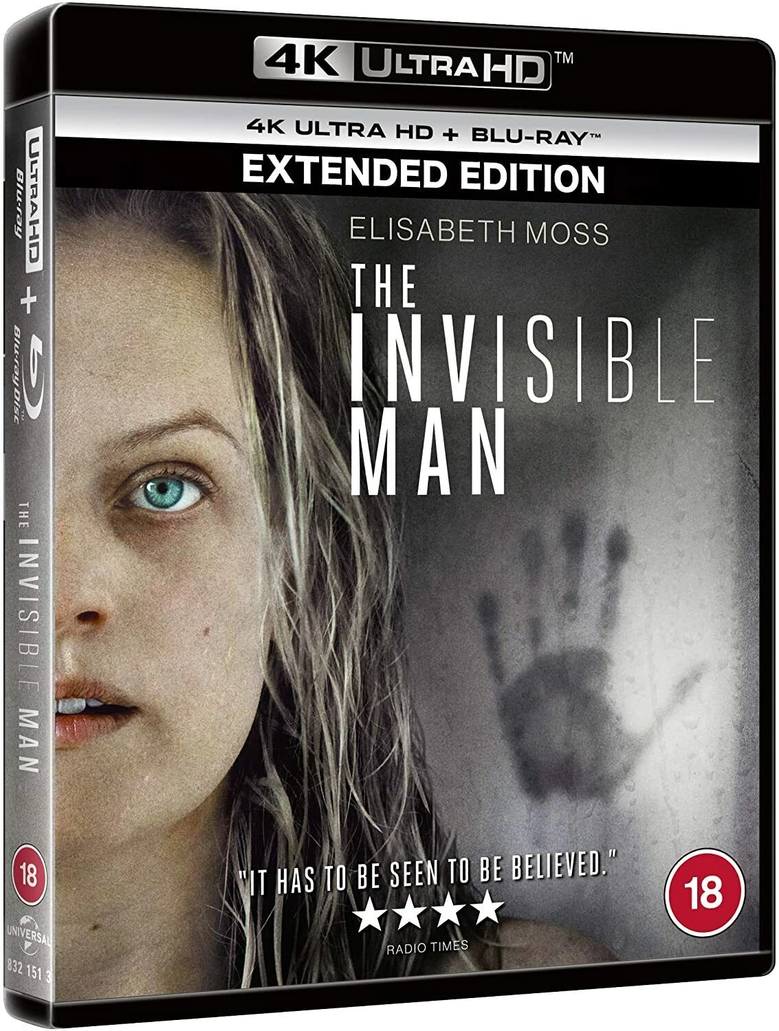 The Invisible Man Blu-ray (2020) Elisabeth Moss New Quality Guaranteed