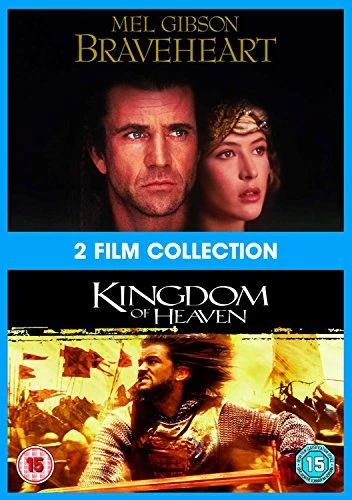 Braveheart/Kingdom Of Heaven DVD Drama (2010) Mel Gibson New Quality Guaranteed