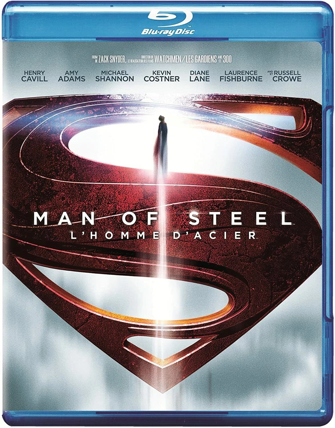 Man of Steel Blu-ray (2013) Henry Cavill, Amy Adams Quality Guaranteed