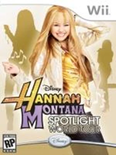 Hannah Montana: Spotlight World Tour (Nintendo Wii 2007) Video Game