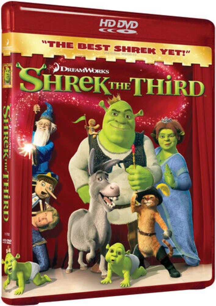 Shrek the Third DVD Fantasy (2007) Quality Guaranteed Reuse Reduce Recycle