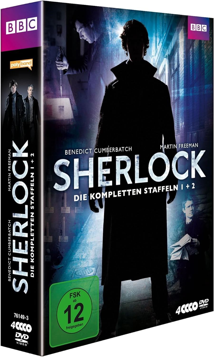Sherlock - The Complete Series 1 - 2 DVD Television (2013) Benedict Cumberbatch