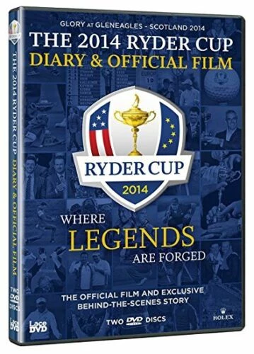 Ryder Cup 2014 Diary and Official Film DVD Sports (2014) Quality Guaranteed