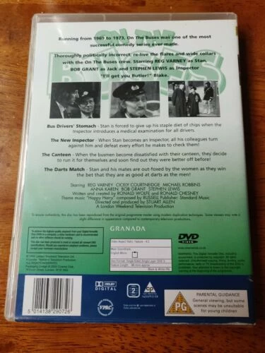 On The Buses: Series 1 - Episodes 4-7 DVD Comedy (2002) Anna Karen Amazing Value