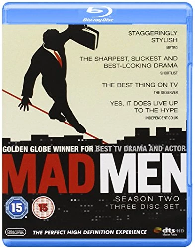 Mad Men - Complete Season 2 Blu-ray (2009) Jon Hamm Quality Guaranteed