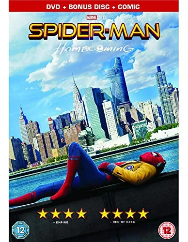 Spider-Man Homecoming DVD Action & Adventure (2017) Tom Holland New