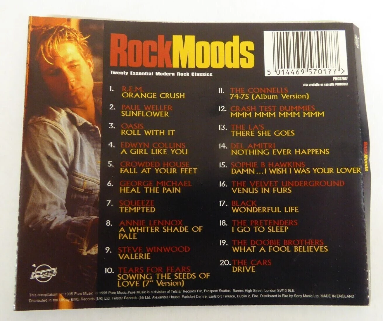 Various - Rock Moods CD (1995) Audio Quality Guaranteed Reuse Reduce Recycle