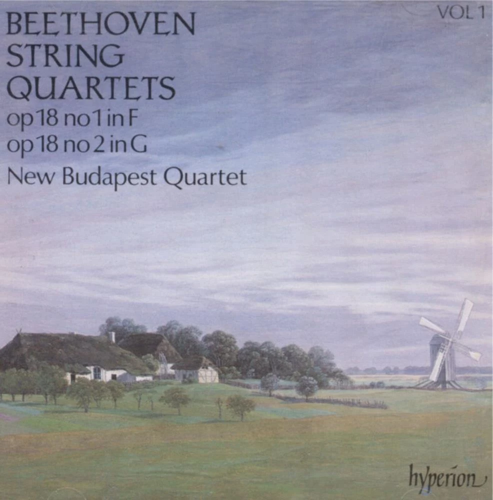 New Budapest Quartet - Beethoven: String Quartets Vol.1 CD (N/A) Audio