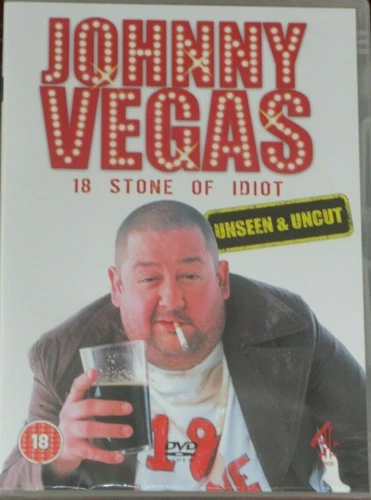 Johnny Vegas: 18 Stone Of Idiot DVD Comedy (2005) Johnny Vegas New Amazing Value