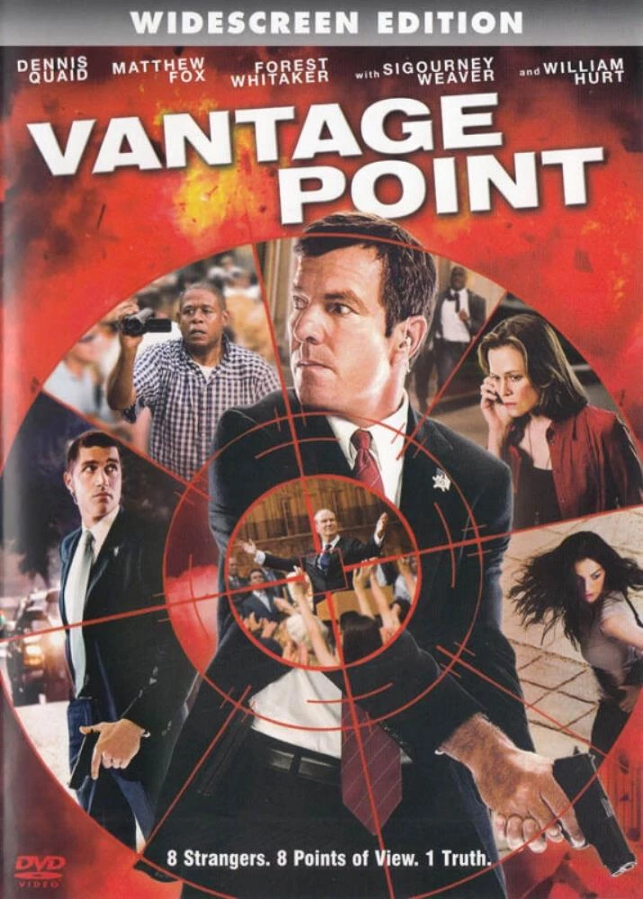 Vantage Point DVD Action Quality Guaranteed Reuse Reduce Recycle Amazing Value