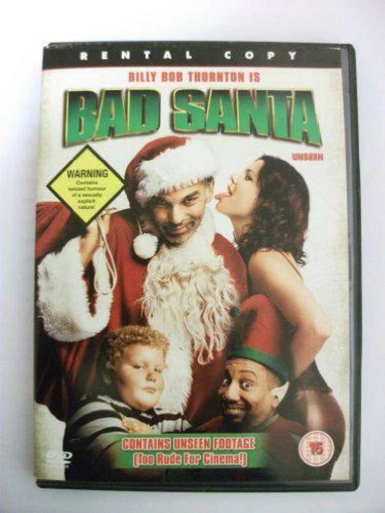 Bad Santa (DVD) DVD Comedy (2005) Billy Bob Thornton Quality Guaranteed