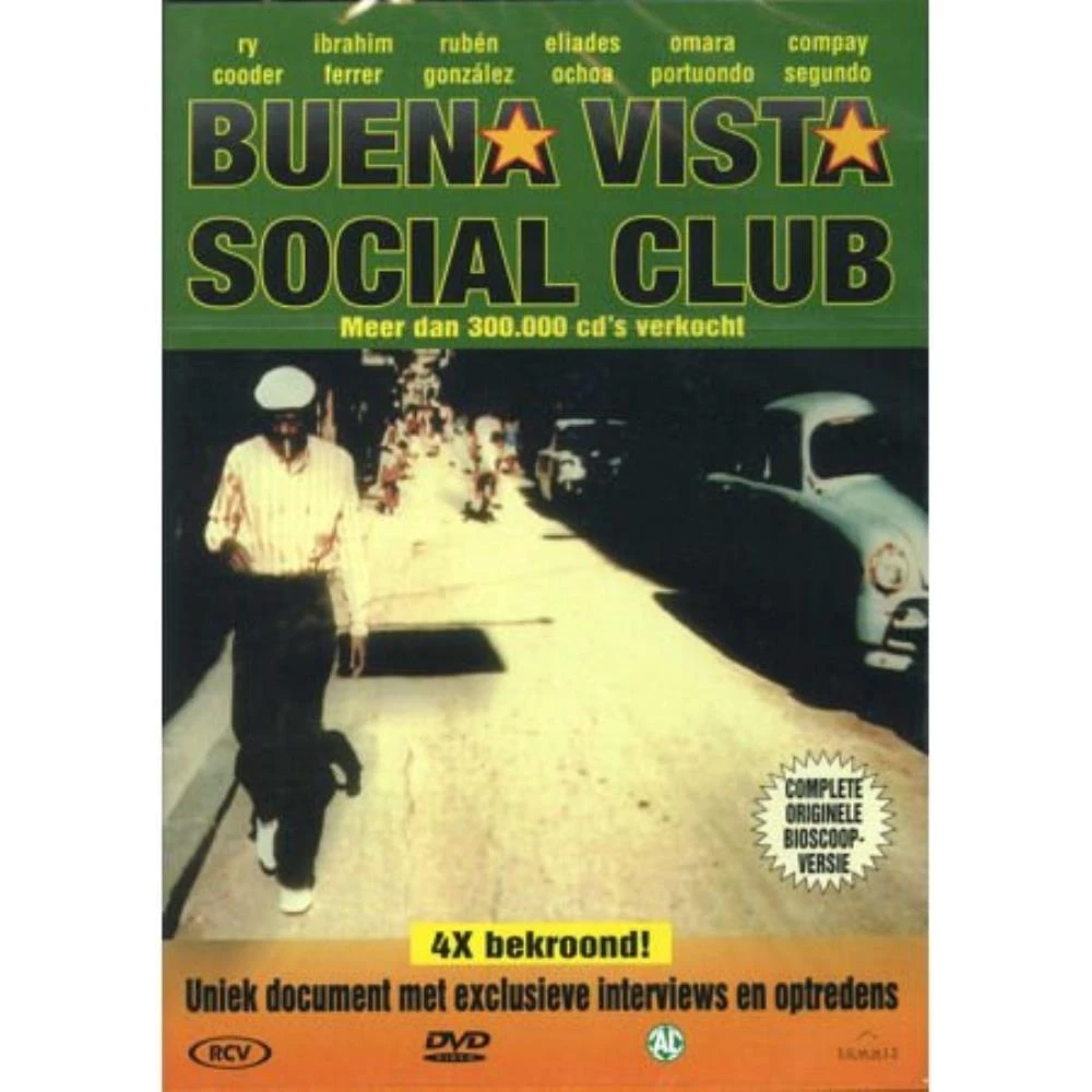 Buena Vista Social Club DVD Music (1999) Quality Guaranteed Reuse Reduce Recycle