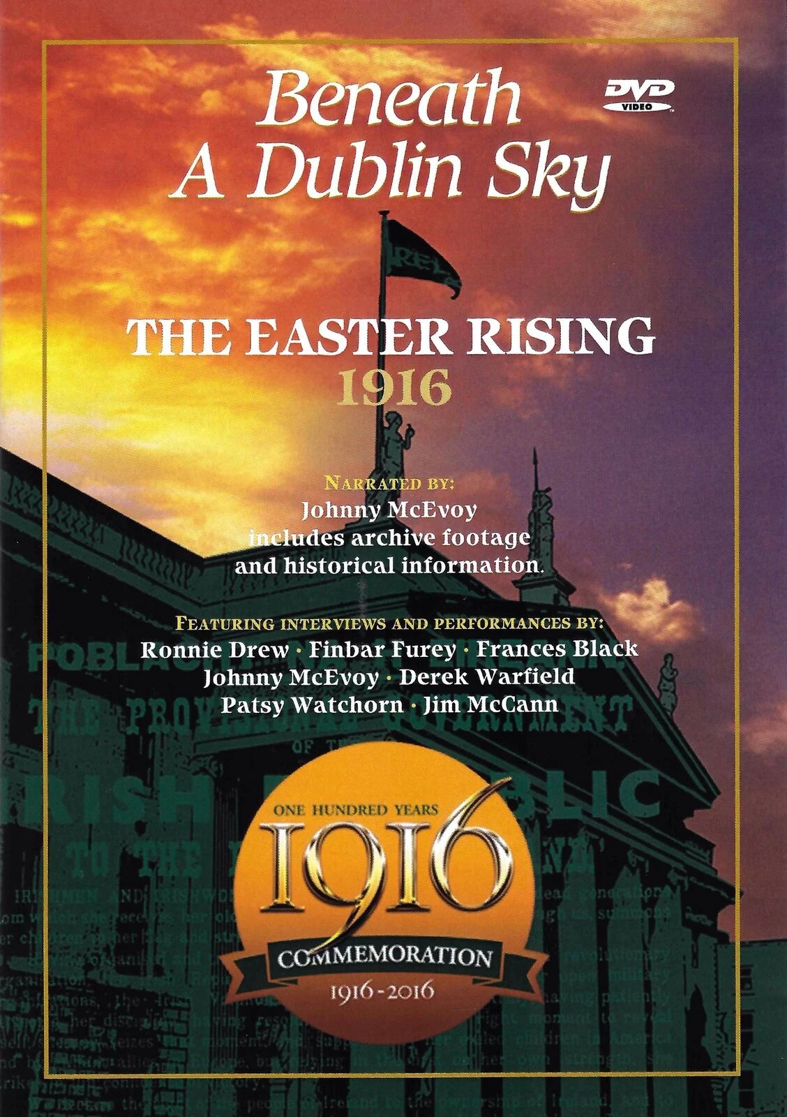 The 1916 Easter Rising DVD Music & Concerts (1916) Ronnie Drew Amazing Value