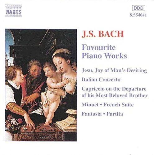 J.S. Bach - Favourite Piano Works CD (N/A) Audio Quality Guaranteed