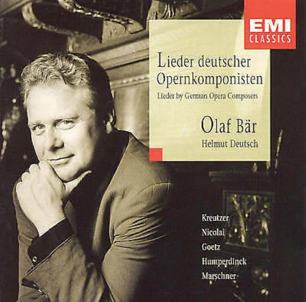 Olaf Bär - Lieder Deutscher Opernkomponisten CD (1995) Audio Quality Guaranteed