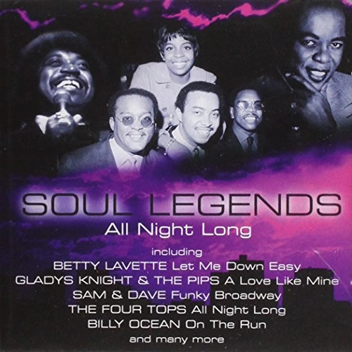 Various - Soul Legends-All Night Long CD (2004) New Audio Quality Guaranteed