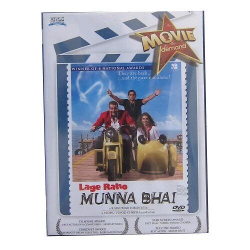 Lage Raho Munna Bhai DVD Comedy (2006) Sanjay Dutt Quality Guaranteed