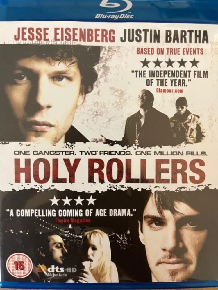 Holy Rollers Blu-ray (2011) Justin Bartha Quality Guaranteed Amazing Value