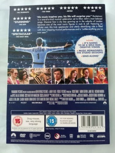 Rocketman DVD Musicals & Broadway (2019) Taron Egerton New Quality Guaranteed