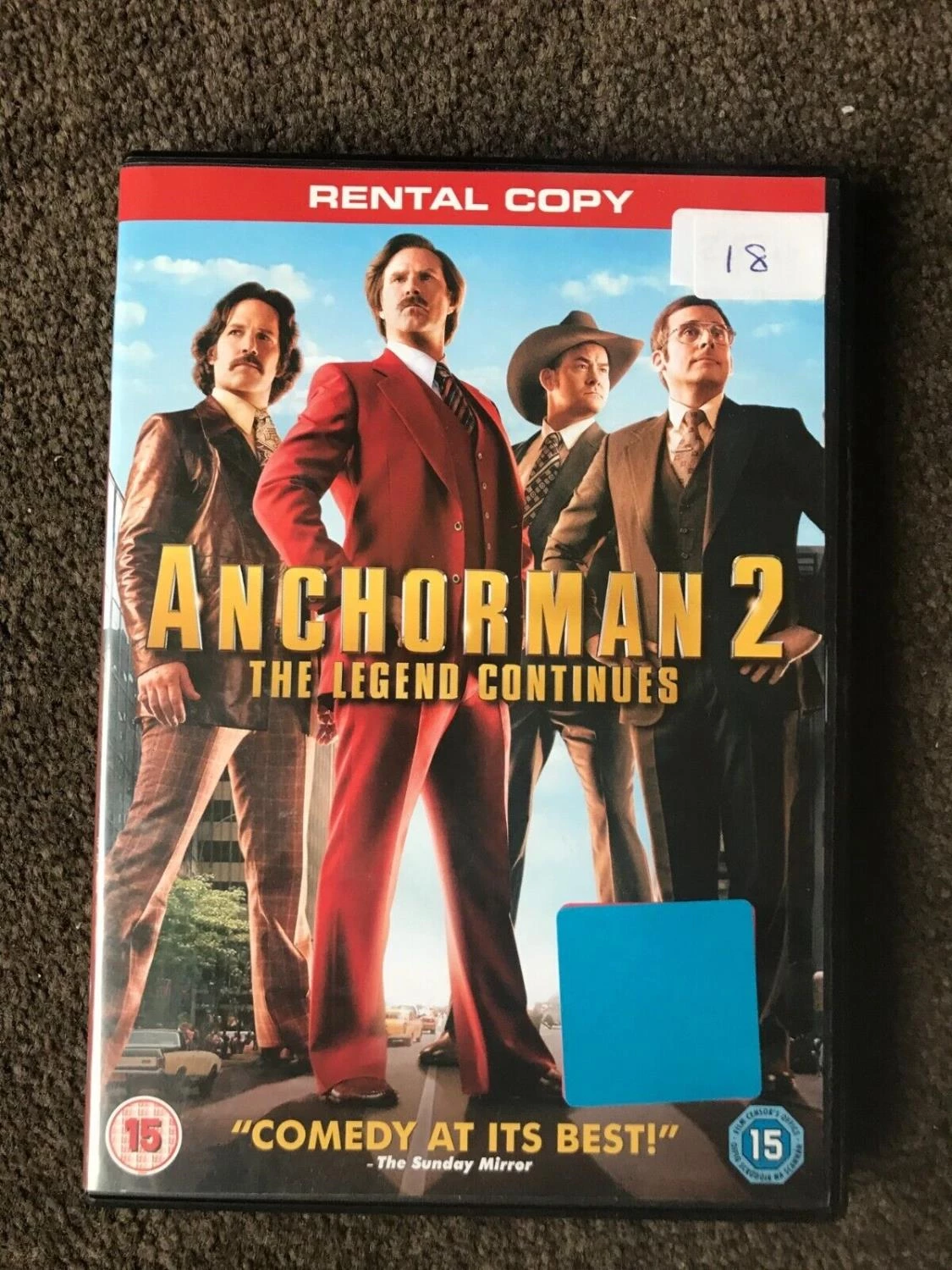 Anchorman - The Legend Continues DVD Comedy  (2014) Christina Applegate