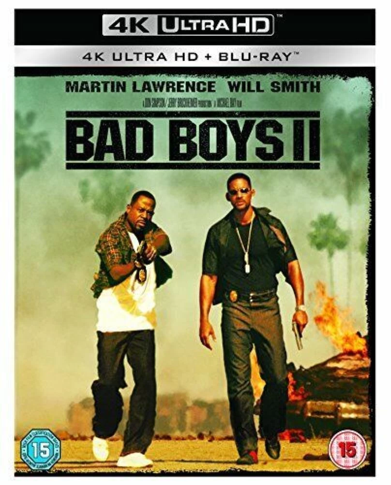 Bad Boys II Blu-ray (2018) Will Smith Quality Guaranteed Reuse Reduce Recycle