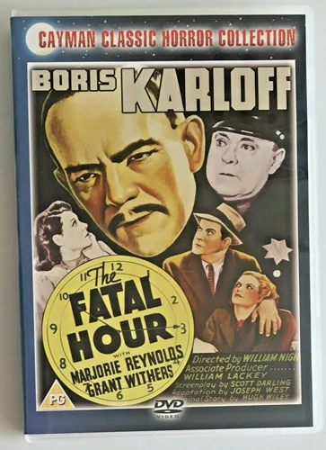 The Fatal Hour DVD Horror Boris Karloff Quality Guaranteed Reuse Reduce Recycle