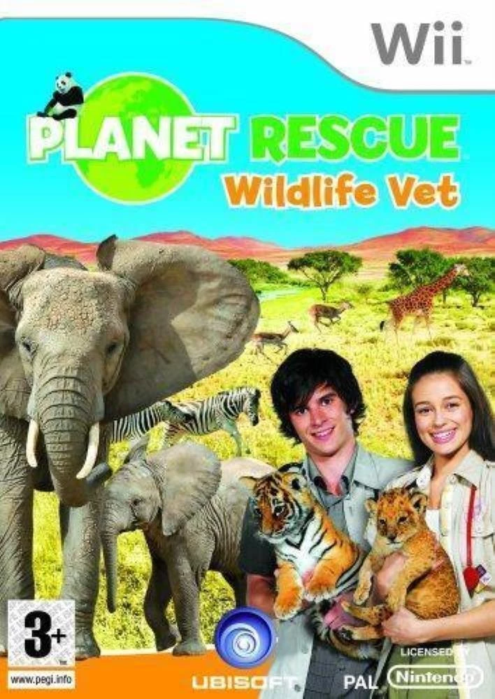 Planet Rescue - Wildlife Vet (Nintendo Wii 2008) Video Game Quality Guaranteed