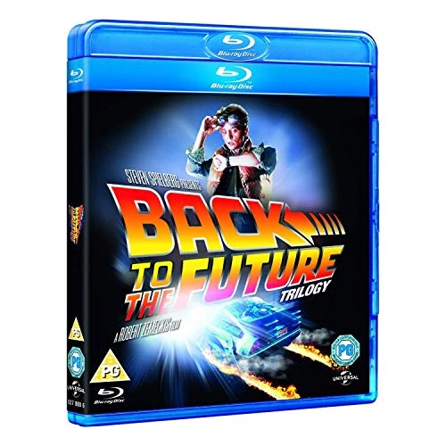 Back to the Future Trilogy Blu-ray (2010) Michael J. Fox New Quality Guaranteed