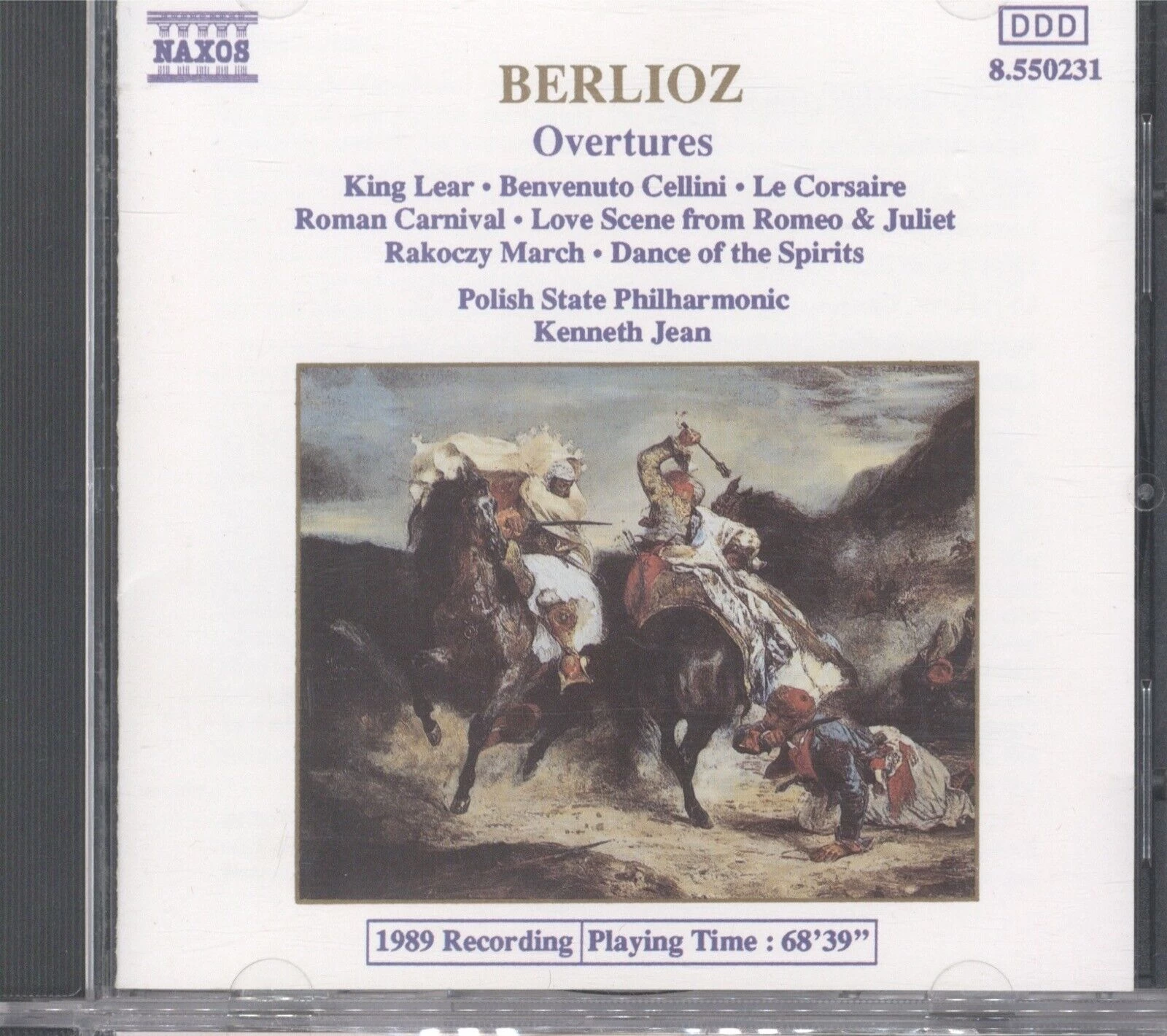 various - Berlioz Overtures Polish State Philharmonic Kenneth Jean CD (1989)
