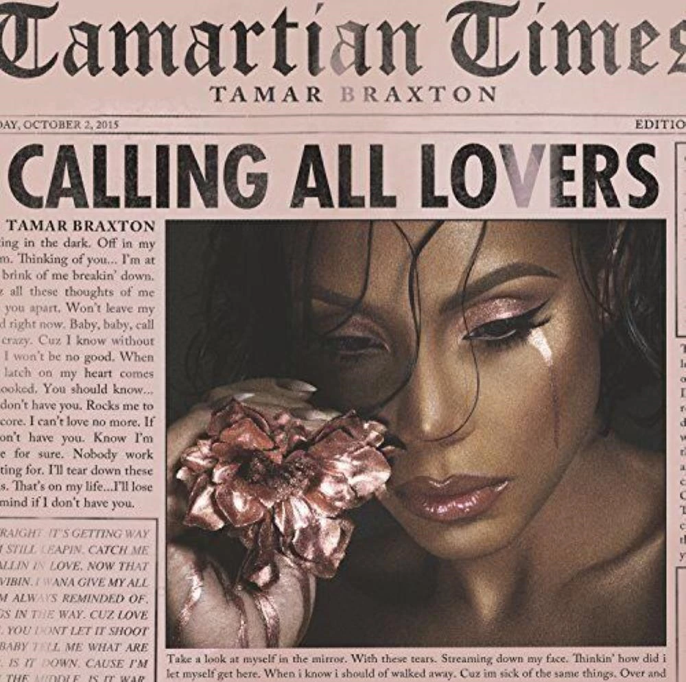 Tamar Braxton - Calling All Lovers CD (2015) Audio Quality Guaranteed