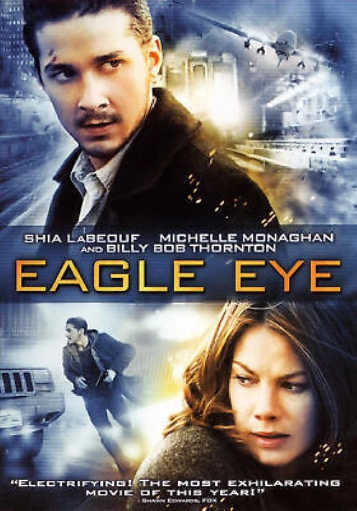 EAGLE EYE DVD (2008) Quality Guaranteed Reuse Reduce Recycle Amazing Value