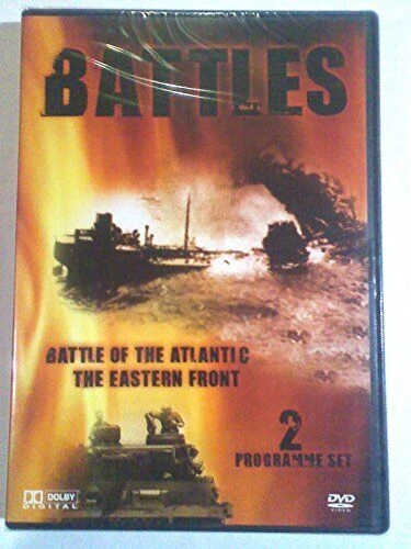 Battles -Battle Of The Atlantic & The Eastern Front DVD Documentary (2006) New