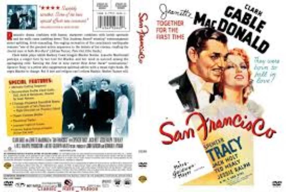 San Francisco DVD Clark Gable Quality Guaranteed Reuse Reduce Recycle
