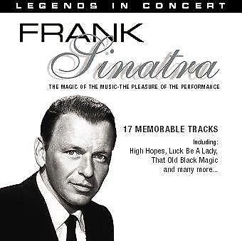 Frank Sinatra - Legends In Concer CD (2007) New Audio Quality Guaranteed