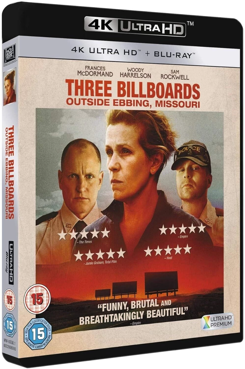 Three Billboards Outside Ebbing, Missouri Blu-ray (2018) New Quality Guaranteed
