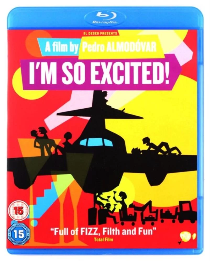 I'm So Excited! Blu-ray (2013) Antonio Banderas New Quality Guaranteed
