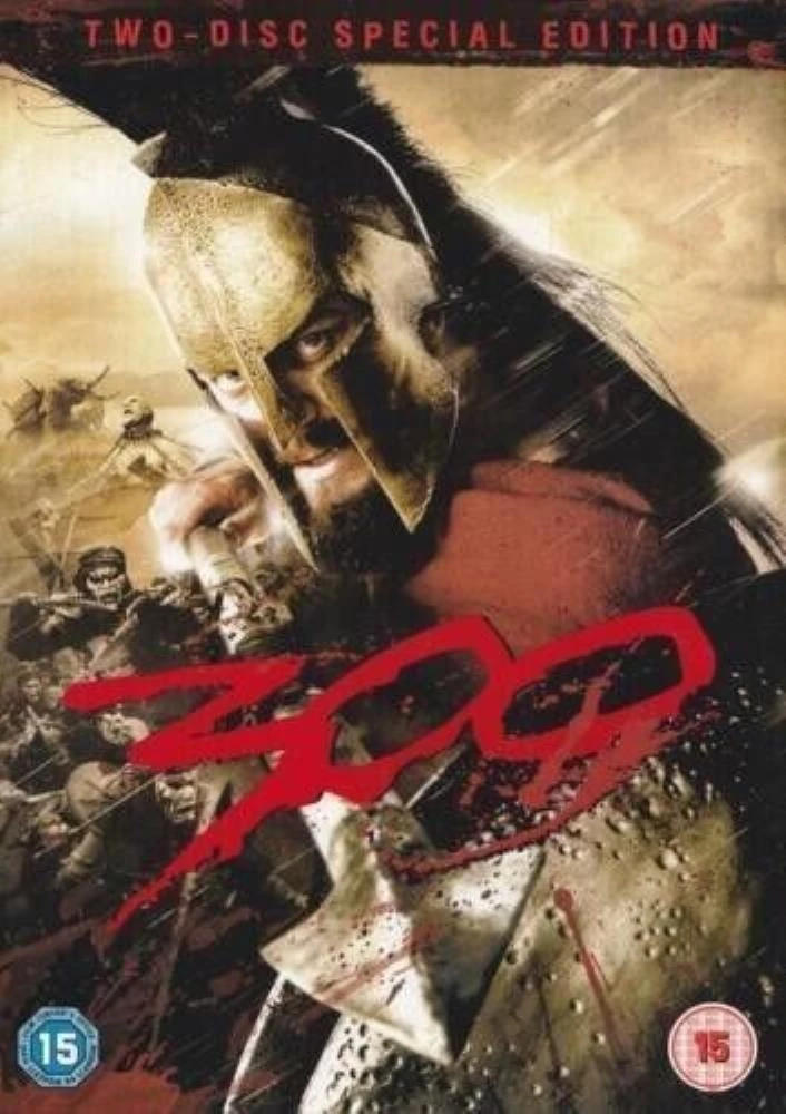 300 DVD Action (2007) Quality Guaranteed Reuse Reduce Recycle Amazing Value