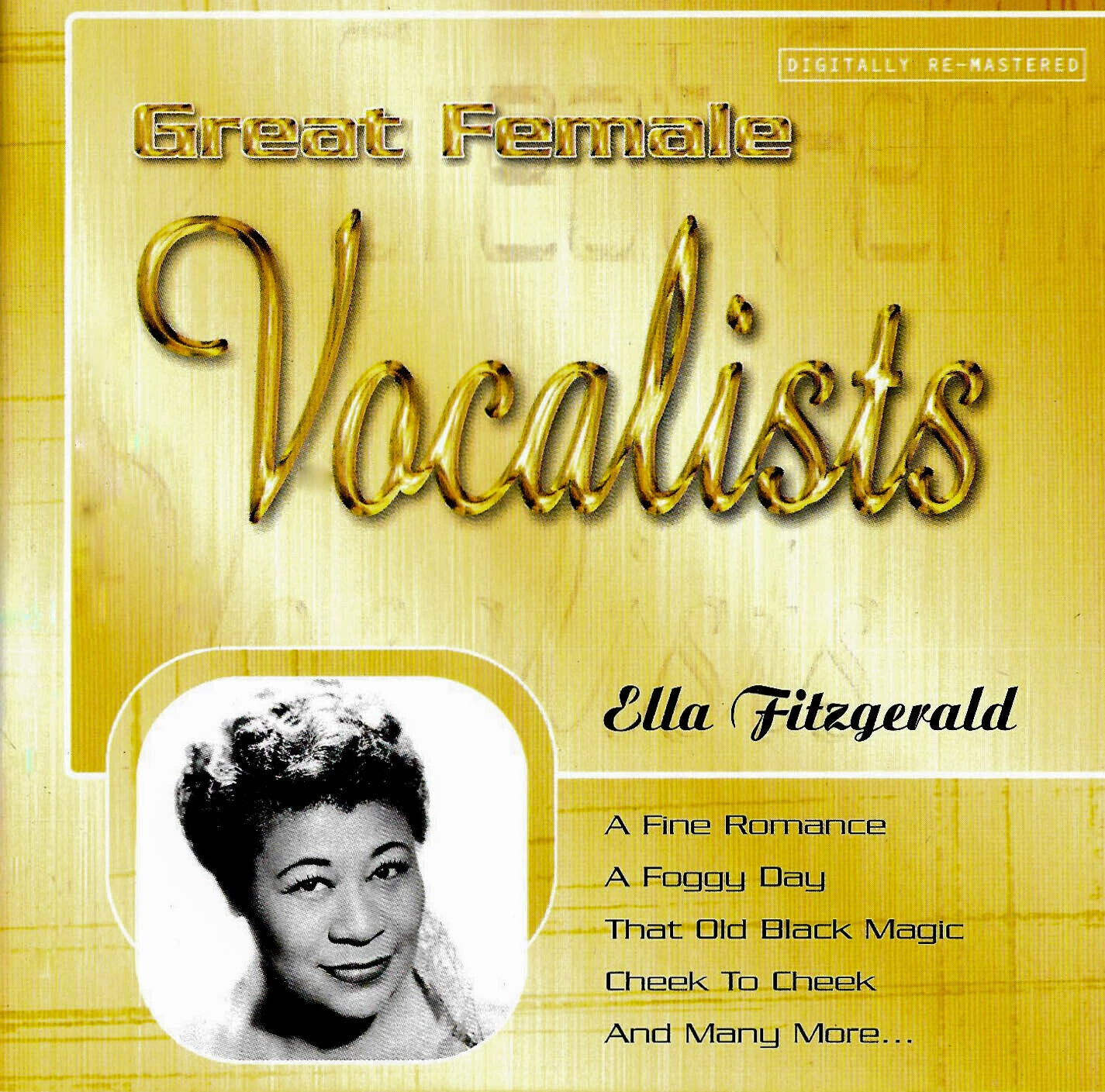 Ella Fitzgerald - Great Female Vocalists CD (N/A) Audio Quality Guaranteed