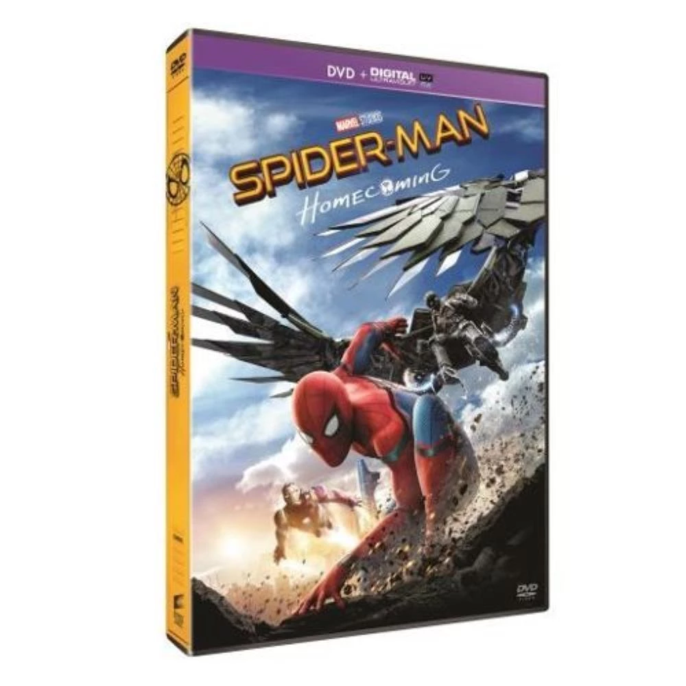 Spider-Man Homecoming DVD (2017) New Quality Guaranteed Reuse Reduce Recycle