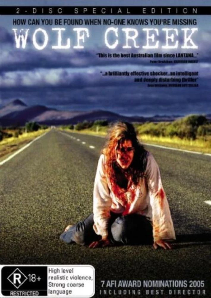 Wolf Creek DVD Thriller Nathan Phillips Quality Guaranteed Reuse Reduce Recycle