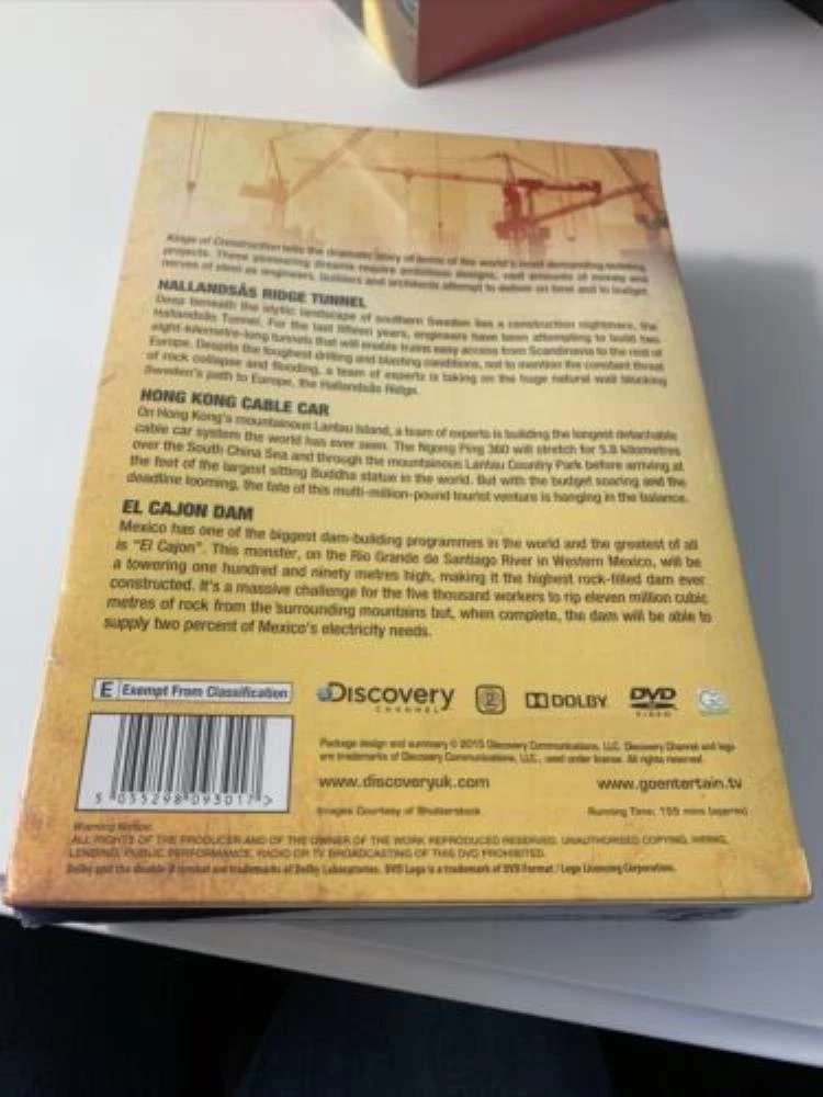 Kings Of Construction DVD Documentary (2015) Various Quality Guaranteed